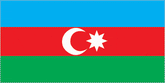 Azerbaijan Country Flag